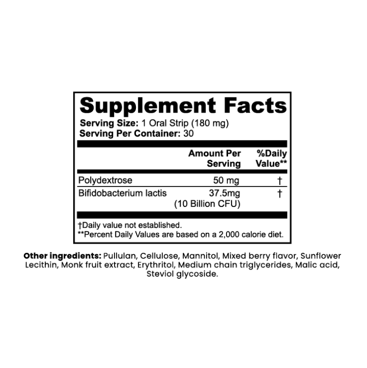 Probiotic + Metabolism Strips